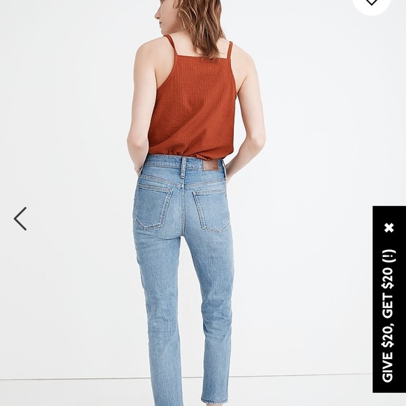 NWT Madewell The Perfect Vintage Crop Jean - Picture 3 of 8